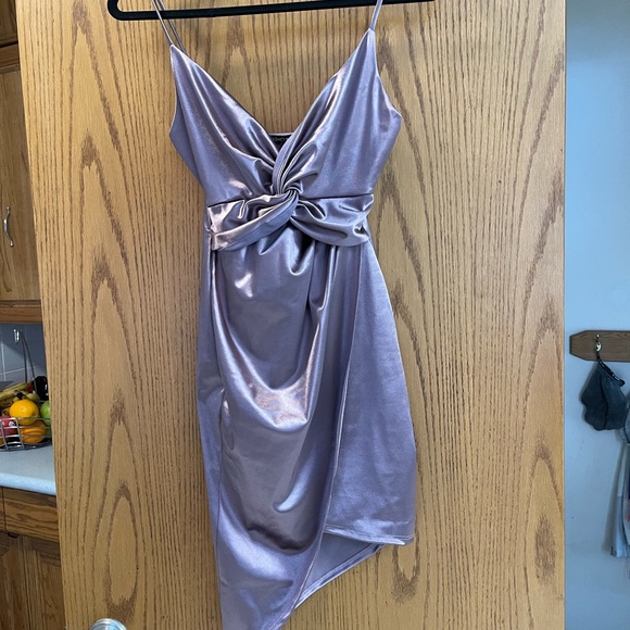 Fashion Nova Dresses & Skirts - Fashion Nova Sneaking Out Satin Mini Dress